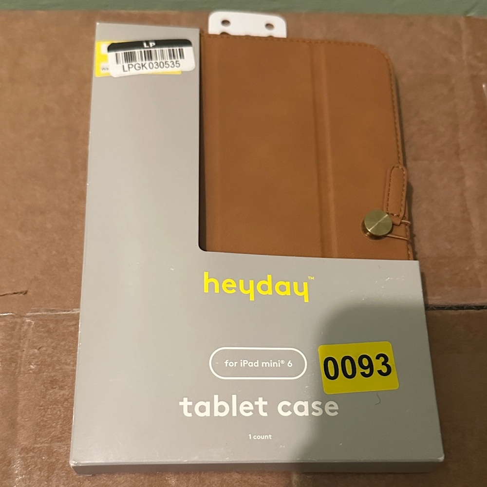 Heyday Brown Tablet Case for iPad Mini 6
